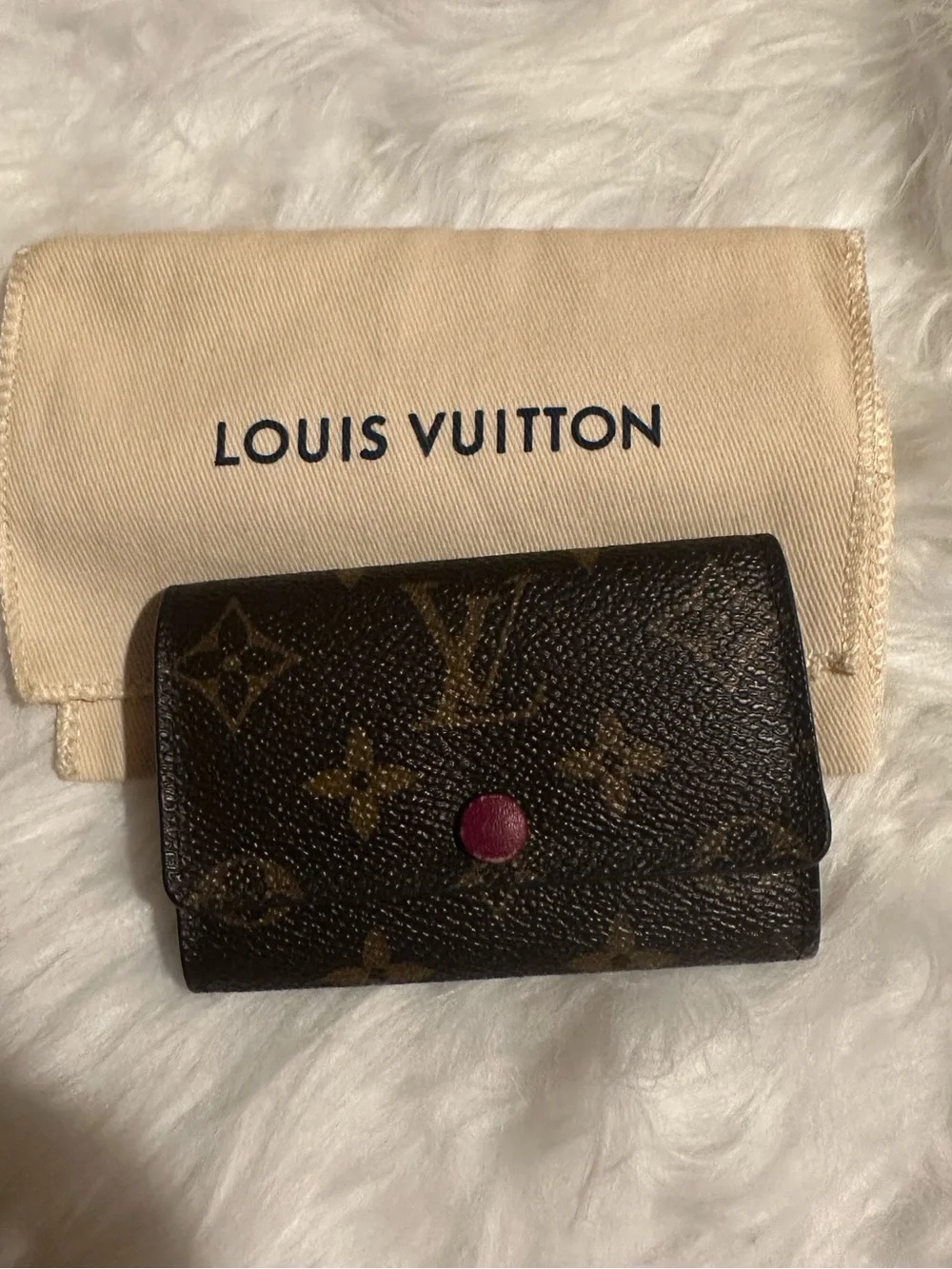 Louis Vuitton Monogram Multiclés 6 Key Holder Fuchsia Full Set Giftable